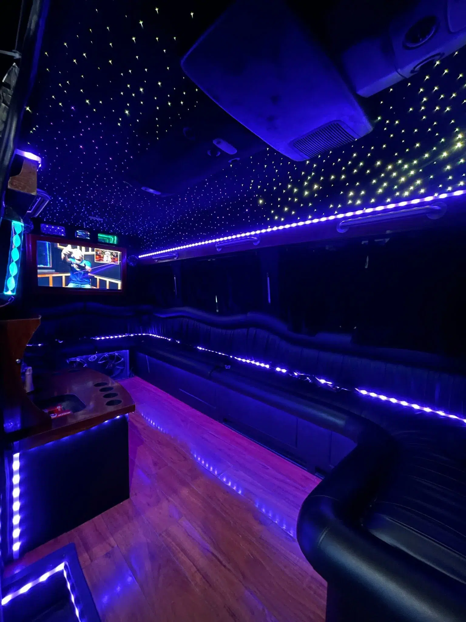 Sprinter Limo Interior long island