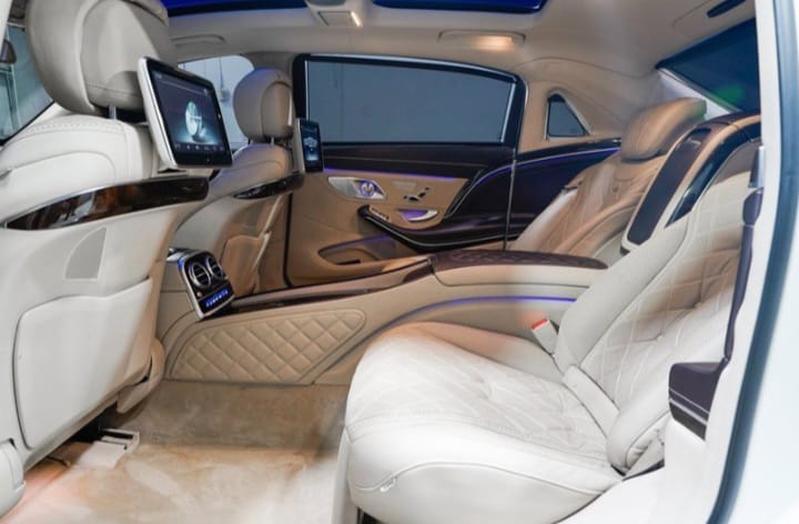 Mercedes Maybach s600 interior pic