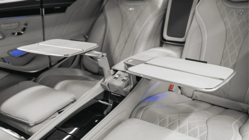 Mercedes S600 Maybach Interior Long Island Limo