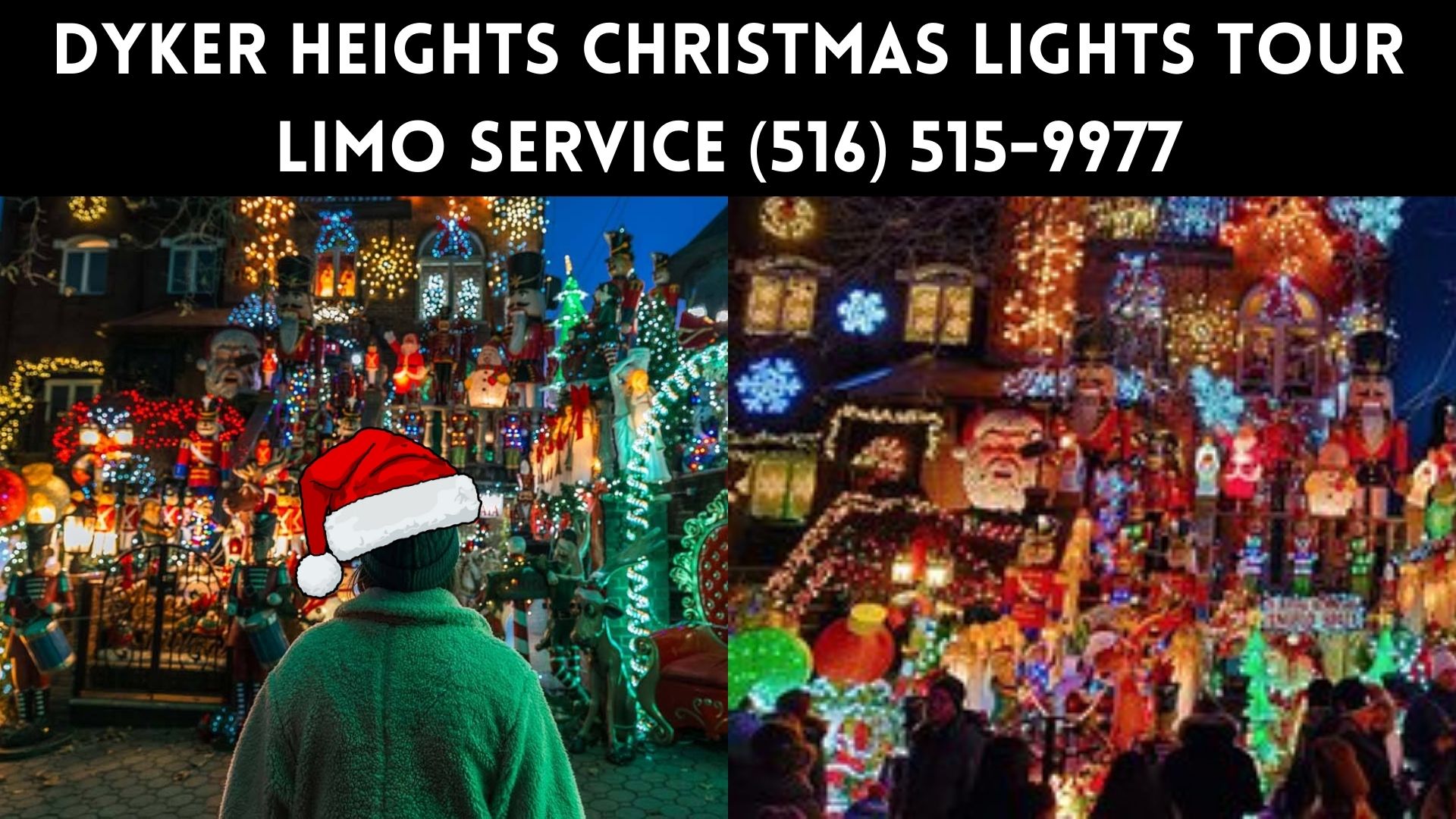 Dyker Heights Christmas Light Tour Limo Service
