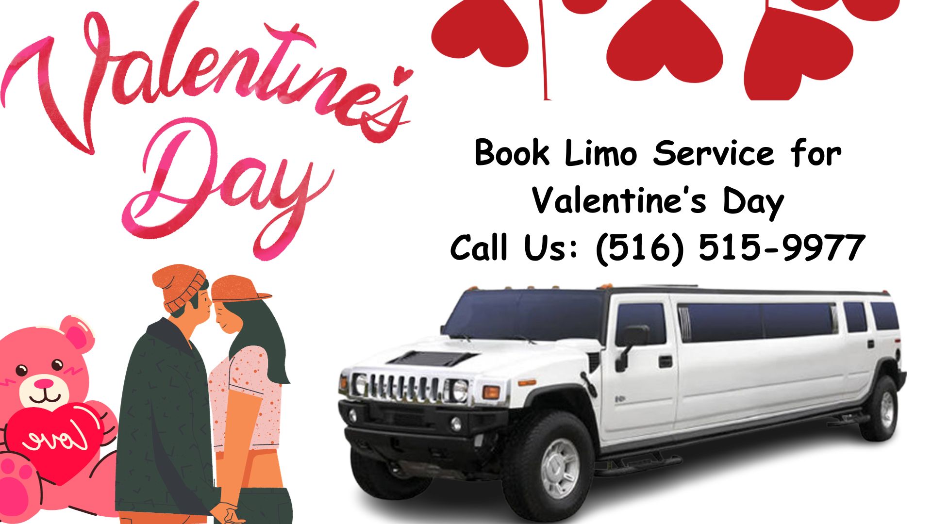 Book Limo Service for Valentine’s Day