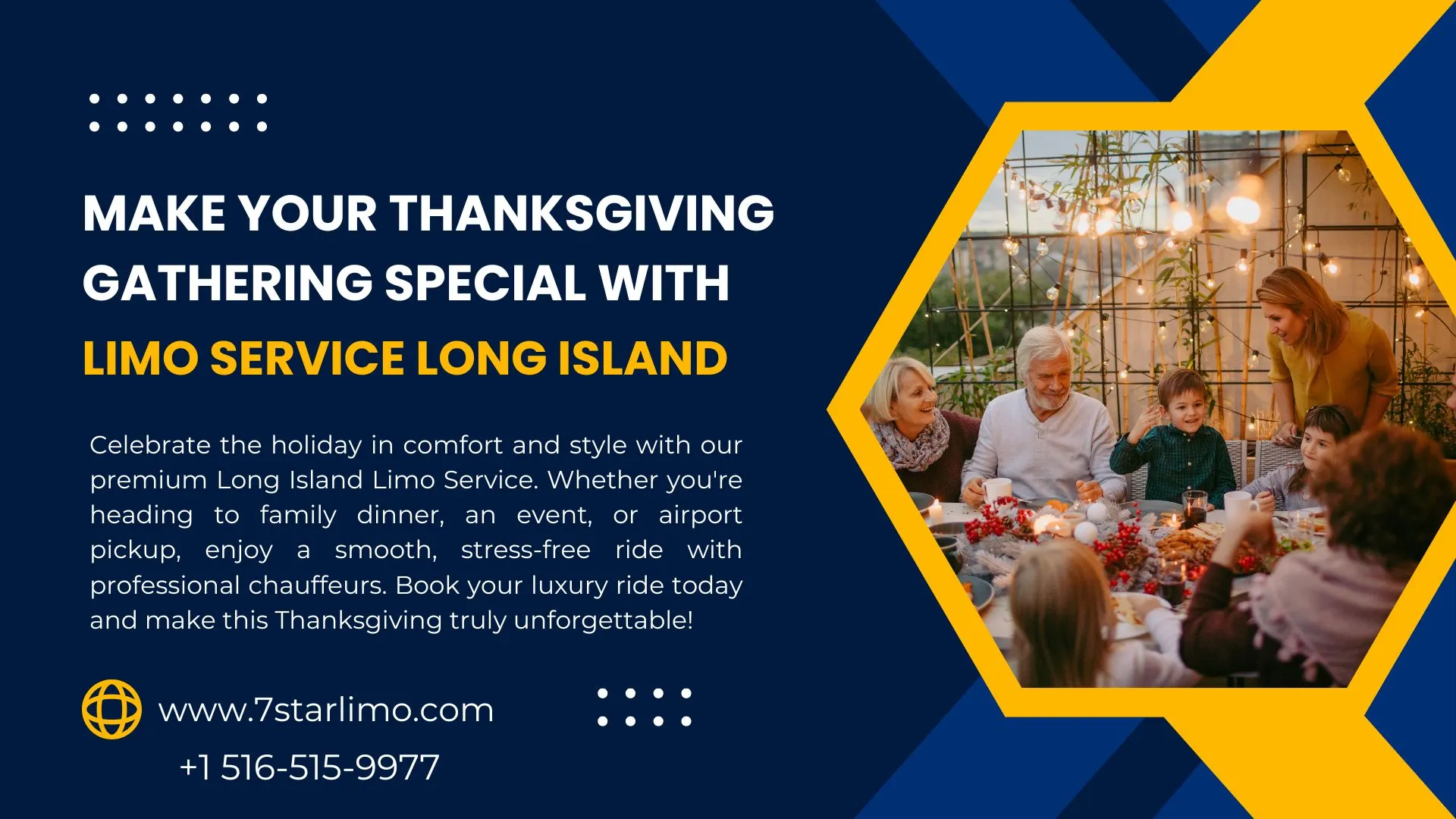 Make Your Thanksgiving Gathering Special with Limo Service Long Island
