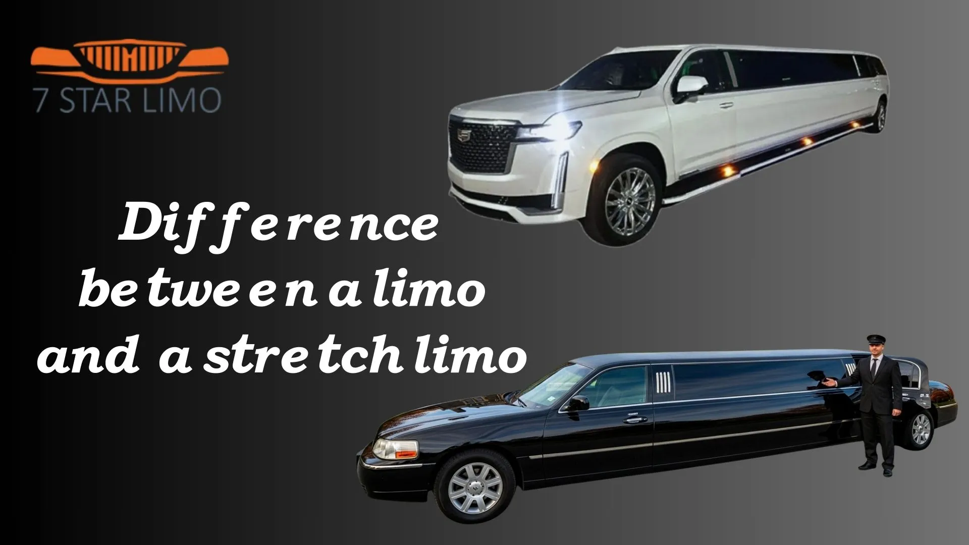 Difference between a limo and a stretch limo