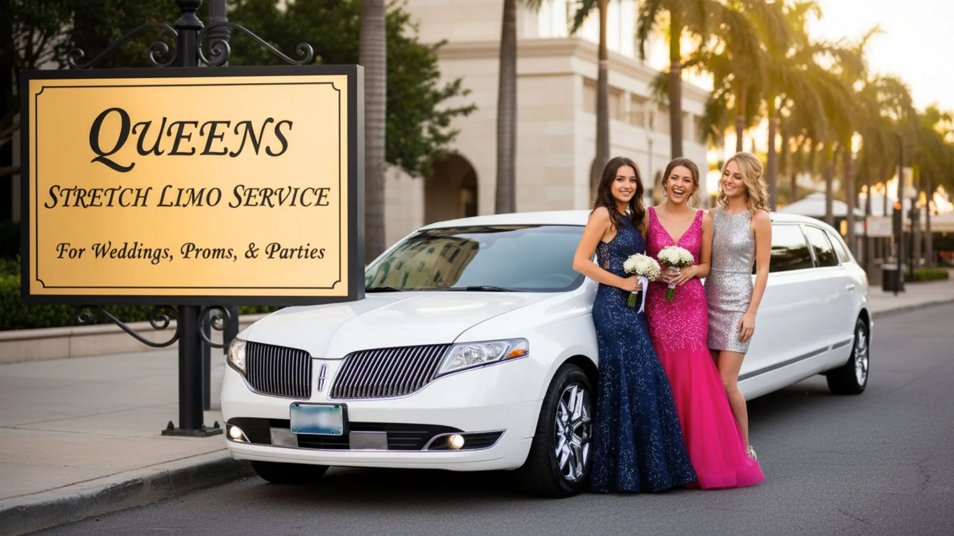 Queens Stretch Limo Service for Weddings, Proms, and Parties
